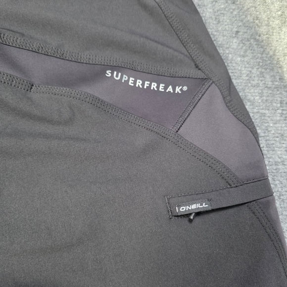 O'Neill Men Hyperfreak Board Shorts Size 36 Black Superfreak Stretch Swim Trunks - Picture 8 of 8